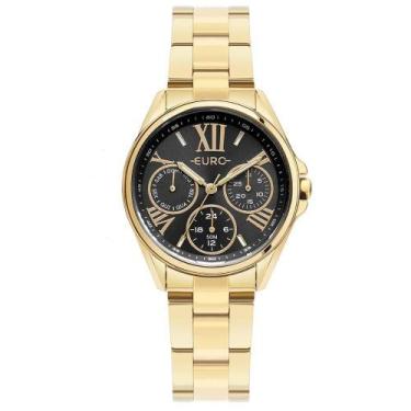 Imagem de Relógio Euro Feminino Multiglow Dourado - Eu6p29aip-4p Eu6p29aip-4p