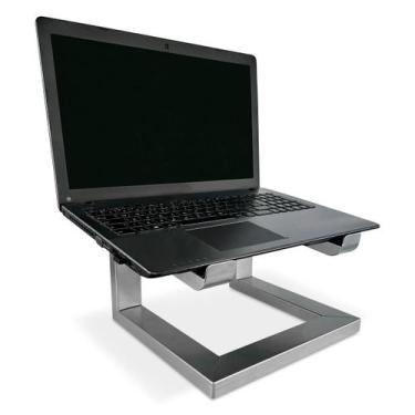 Imagem de Suporte Para Notebook Laptop Stand Dj Em Aço Macbook Prata - Genus Móv