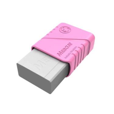 Imagem de Borracha Mercur Tons Pastéis Escolar -, Rosa Pastel