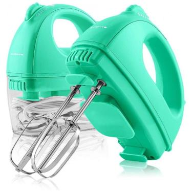 Imagem de Batedeira de Mão Elétrica com 5 Velocidades, 150W, 110v, OVENTE HM161T, Verde