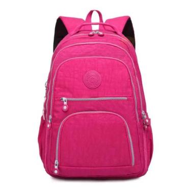 Imagem de Mochila Escolar Feminino Masculino Reforçada Resistente Trabalho Facul