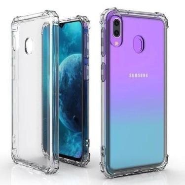 Imagem de Kit Capa Antichoque samsung Galaxy A10s + Película de Vidro 3D Bordas 