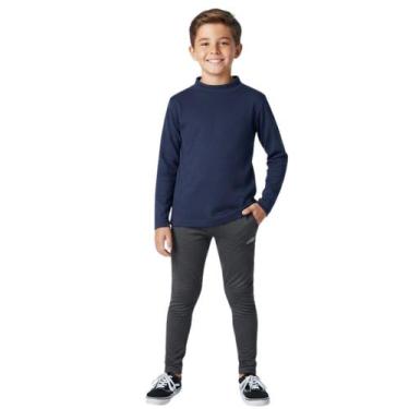 Imagem de Blusa Térmica Meninos de Pelinho Inverno Gola Alta Inverno - - anjo da