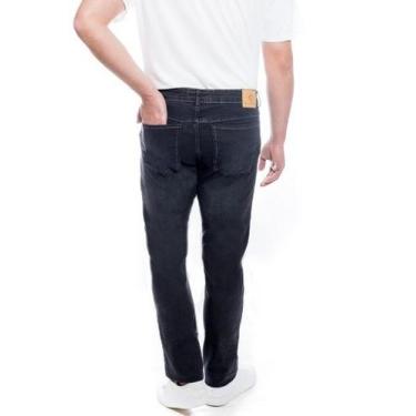 Imagem de Calça  Masculina Jeans Escura Five Pockets Slim Fit  - CO2, 46