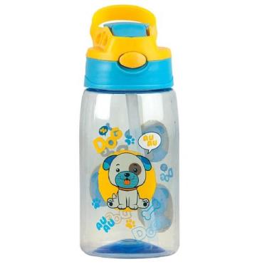 Imagem de Garrafa Infantil Unicórnio Encantado 500ml com Trava Antivazamento - -
