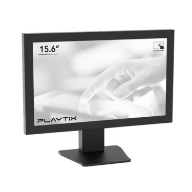 Imagem de Monitor touch screen playtix 15.6 capacitivo multitoque hdmi lynx wave