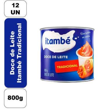 Imagem de Doce de Leite Tradicional 800g 12 Unidades Itambé