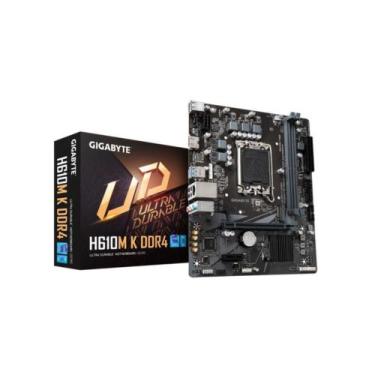 Imagem de Placa Mae Gigabyte H610m K, DDR4, LGA 1700, Micro ATX