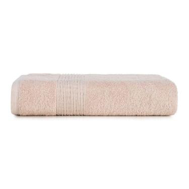 Imagem de Toalha de Banho Trama 70x140CM 100% Algodão 500g-m2 Bege Altenburg