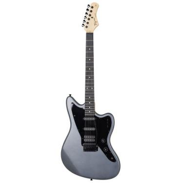Imagem de Guitarra Tagima TW-60 MDSVS E/BK Jazz Master Cinza Satin C/ Escala Esc