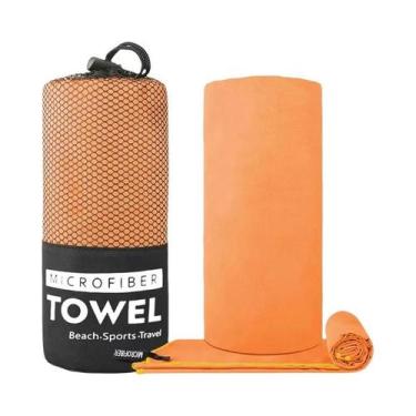 Imagem de Toalha De Viagem Super Macia E De Secagem Rápida Em Microfibra, Absorv