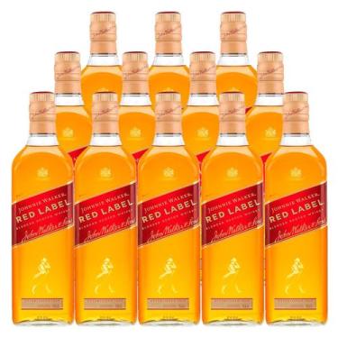 Imagem de Whisky Johnnie Walker Red Label 750ml 12 Unidades