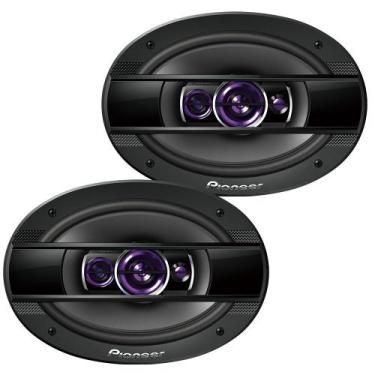 Imagem de Kit Alto Falante 6X9 69 Pioneer 800W Quadriaxial Ts-6960br 200w rms