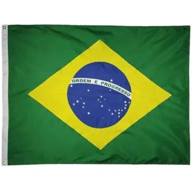 Imagem de Bandeira Oficial Do Brasil 1,80x2,56m Dupla Face 4 Panos - BC ARTS ESP