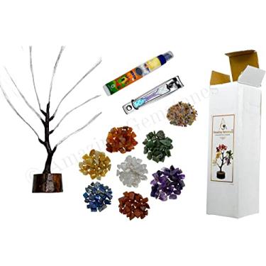 Imagem de Kits de decoração de chacra, árvore de cristal, faça você mesmo, para adultos e crianças, é uma mesa perfeita para escritório, Feng Shui, árvore holística para mulheres
