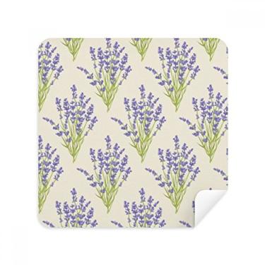 Imagem de Pintura de plantas de flores, lavanda, limpador de tela, tecido de camurça, pacote com 2