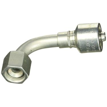 Imagem de Gates G25180-0608 fêmea JIC 37 flare giratório – tubo dobrado 90 (MegaCrimp)