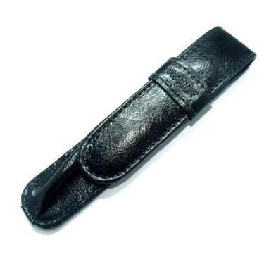 Imagem de Estojo Para Caneta Vuarnet Couro Para 1 Peça Preto