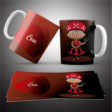 Imagem de Caneca Personalizada Orixás 08 Exu