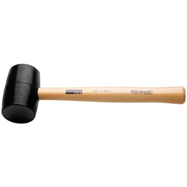 Imagem de Martelo Borracha Preta Modelo Americano 225 g Tramontina PRO Tramontina