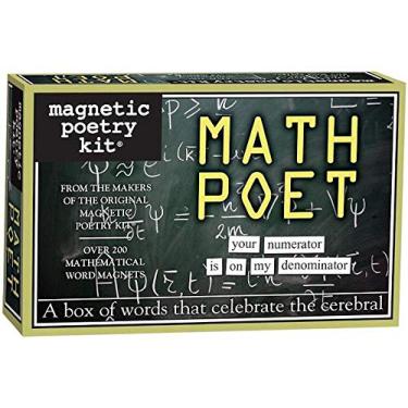 Imagem de Magnetic Poetry - Kit de poetas matemáticas – Palavras para geladeira – Escreva poemas e letras na geladeira – Feito nos EUA