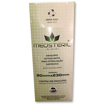 Imagem de Envelopes Autoselantes P/Autoclave 90mmX230mm 200 un. Medsteril