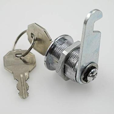 Imagem de Mintata cadeado de armário com chave de câmera, cadeado de armário de gaveta de porta com 2 chaves, 20mm