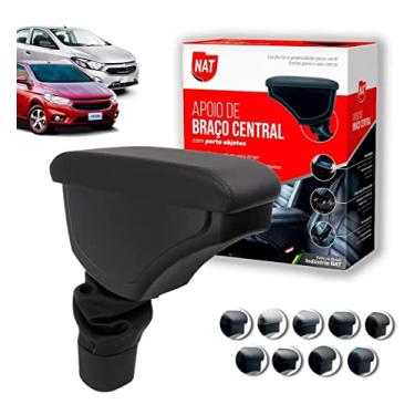 Imagem de Apoio De Braço Onix/Prisma 2012 Até 2018, Nat, 400703, Preto/ Linhas Pretas