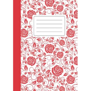Imagem de Cuaderno Hojas Blancas: Libreta de Diseño sin cuadricula para dibujar, escribir, apuntes | 110 páginas | Tamaño A4 | Rosas