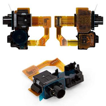 Imagem de Peças de reparo de cabo flexível compatíveis com Sony C6902 L39h Xperia Z1, C6903 Xperia Z1, C6906 Xperia Z1, C6943 Xperia Z1, (conector de fone de ouvido, com sensor de proximidade, com componentes)