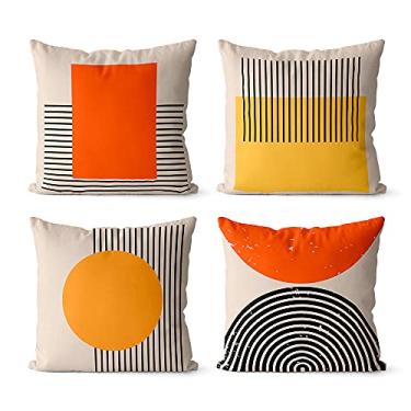 Imagem de Kit 4 Capas almofadas decorativa terracota