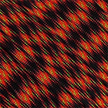 Imagem de Corda Paracord 550 de sobrevivência West Coast, Lava Flow, 50 Feet