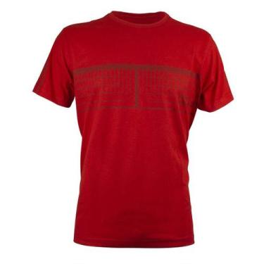 Imagem de Camiseta Wilson Net Tennis Vermelha
