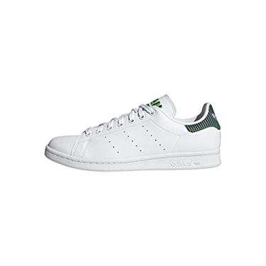 Imagem de adidas Originals Tênis masculino Stan Smith (End Plastic Waste), Branco/Branco/Verde solar, 5