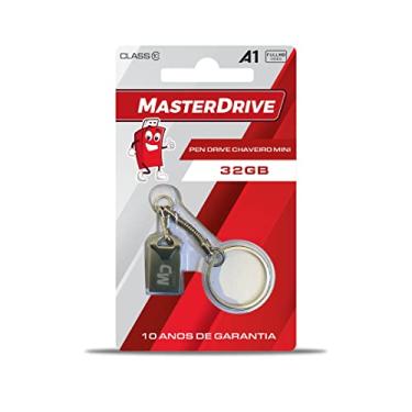 Imagem de Mini Pendrive 32GB MasterDrive PREMIUM - Pen Drive 32GB Ultra Rápido Tipo Chaveiro Original À Prova D'agua…