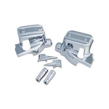 Imagem de Kuryakyn Acessório para guidão de motocicleta 1739: Kit completo de substituição cromado de freio e embreagem para motocicletas Touring Harley-Davidson 2014-16