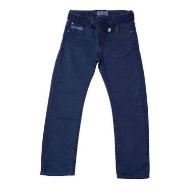 Imagem de Calça Jeans Infantil Masculina Tofee Cor Azul Escuro - Nº03