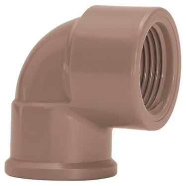 Imagem de Joelho 90° Soldavel / Roscável Água Fria marrom 25mmx1/2"