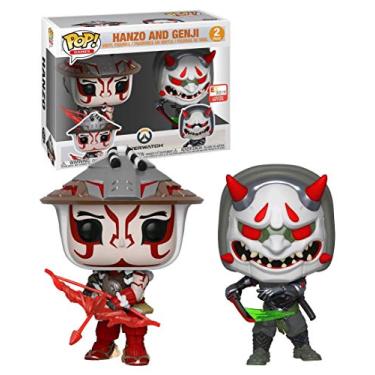 Imagem de Hanzo And Genji 2 Pack Overwatch Funko Pop! Games E3 2019 Limite Edition