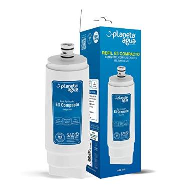 Imagem de Refil E3 Compacto Planeta Água Branco Pequeno