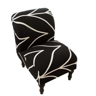 Imagem de Capa de cadeira sem braços, capa elástica para cadeira, chinelo impresso, capas protetoras de móveis para sala de jantar, hotel (Color : Style 5, Size : 1)