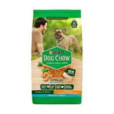 Imagem de Ração Dog Chow Extra Life Para Cães Adultos De Raças Pequenas Frango E