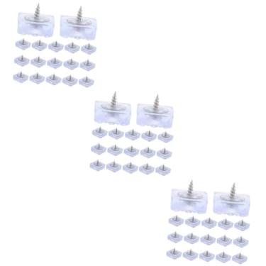 Imagem de Gadpiparty 60 Peças Rodas De Borracha À Prova De Umidade Para Cadeira De Escritório Rodízios De Mesa Pés De Borracha Rodízios Pés De Nivelamento De Mesa Aço Inoxidável D3 Pernas De