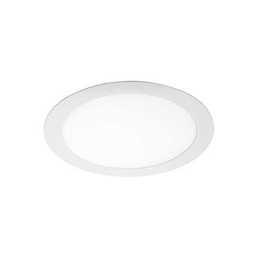 Imagem de Painel Plafon De Led Redondo Embutir 12w 4000K Bivolt Luz Branco Neutro -Taschibra