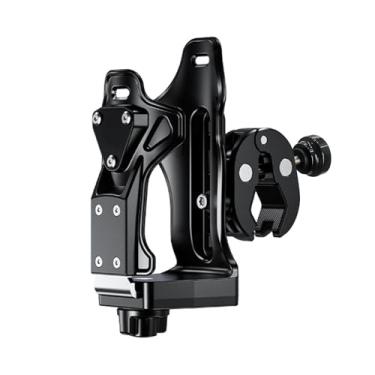 Imagem de JINKEY Suporte de copo de motocicleta, suporte de garrafa de água de bicicleta atualizado com suporte de montagem ajustável 360° suporte expansível de copo de bicicleta para bicicleta, quadriciclo, scooter, carrinho, cadeira de rodas, carrinho de golfe