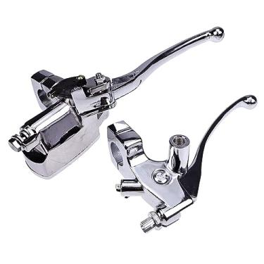 Imagem de IEQFUE Cilindro mestre de freio e embreagem 45510-MFR-305 53172-MR1-000 53178-MAH-000 Compatível com Honda Shadow VLX 600 VT600C VT600CD 1988-2007