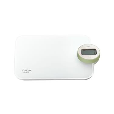 Imagem de Balança Eletrônica para Cozinha Ghidini Vera - Verde/Branco