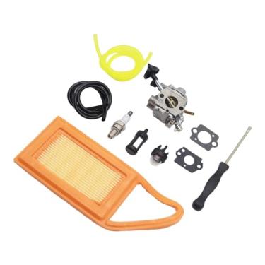 Imagem de Carburador BR500 compatível com soprador de mochila Stihl BR600 BR550 - Substituição para Zama C1Q-S183 4282-120-0606 4282-120-0607 Alto desempenho, fácil instalação, kit completo, peças duráveis