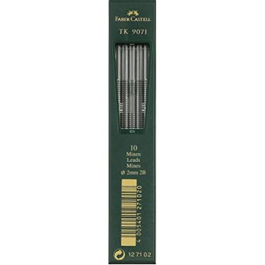 Imagem de Faber-Castell TK 9400 Cabos de lapiseira para desenho de embreagem, pacote com 10