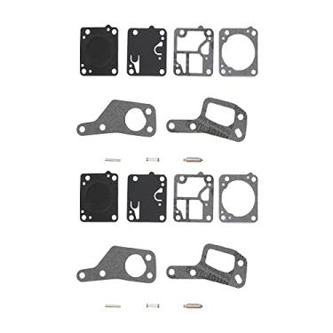 Imagem de Kit de reparo de carburador para motosserra Zama M1M7 RB19 McCulloch Mini Mac 110 120 130 140 DI 40080 (Cor: 2 conjuntos)